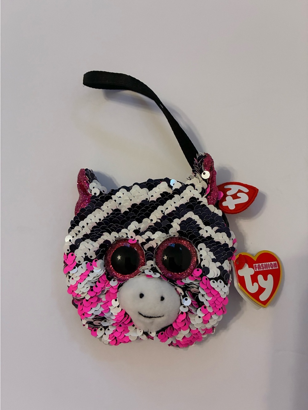 Ty Collection Zoey Zebra Wristlet